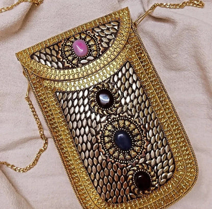 Golden Aura clutch