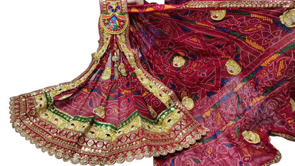 Kolkatta special Zardosi Marwadi Rajasthani chunri pilla odna