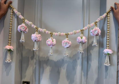 Beautiful handmade roses designer Bandarwal/Toran  40/41inch"