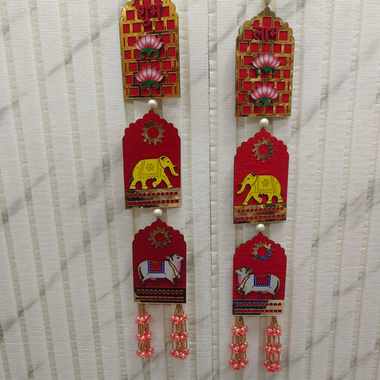 Elephant Kamdhenu cow designer hanging