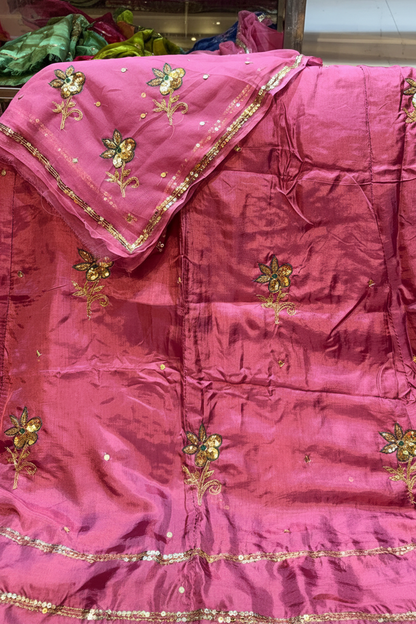 KATDANA TAARA ZARI RESAM HAND WORK BUTIQUE UPADA PYOR POSHAK