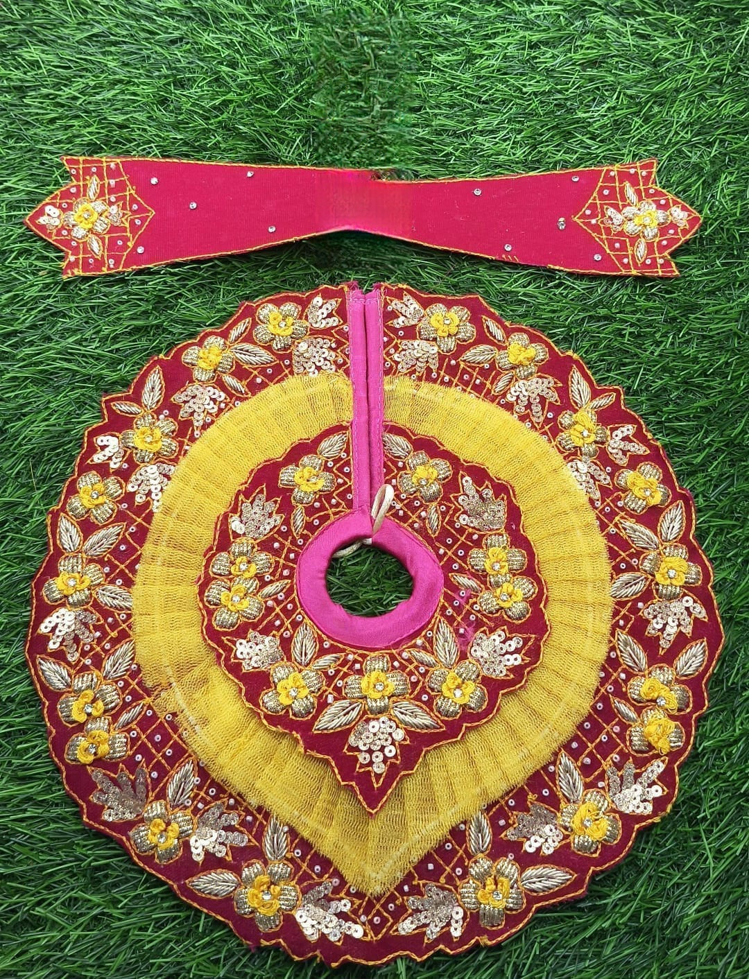 Heavy Boutique handwork Gopalji Shringar Poshak