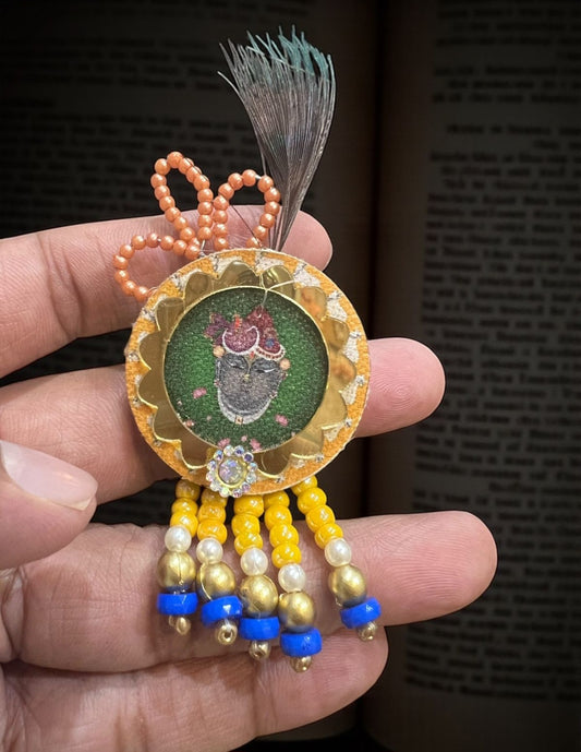 Shreenath Ji Welcome Brooch – Pack of 25 | Divine Decorative Wedding Accessory