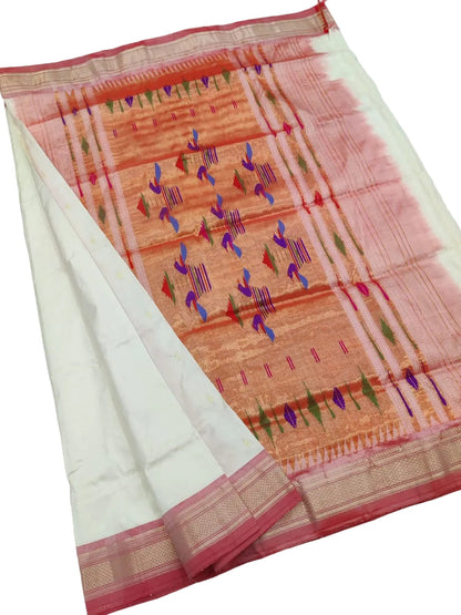 Handloom Traditional Yeola Pure Silk Paithani Saree