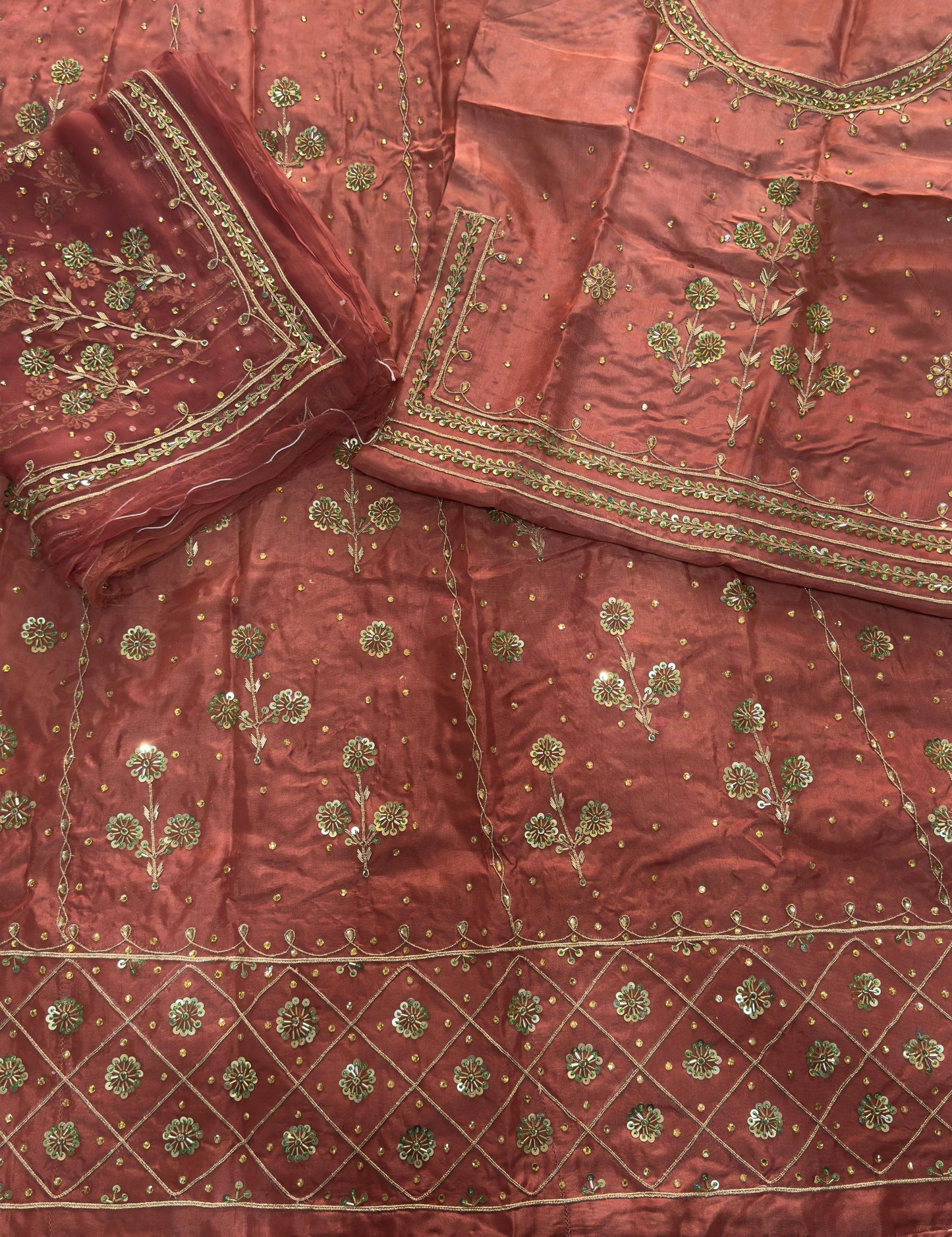 Rajasthani Splendor - Elegant Handwork Poshak