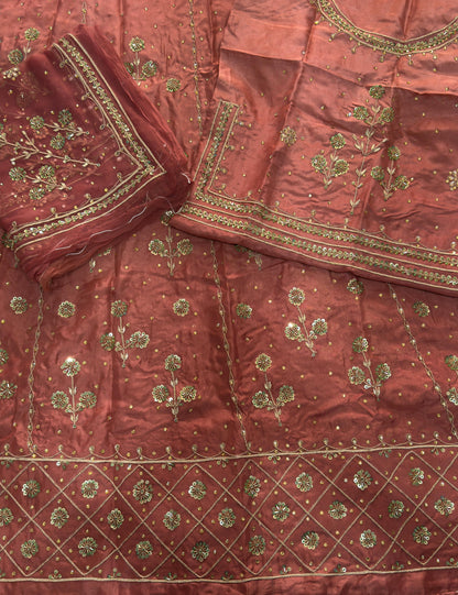 Rajasthani Splendor - Elegant Handwork Poshak