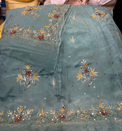 Premium Upada Fabric Resham & Katdana Handwork Thakurji Pure Odhna Poshak