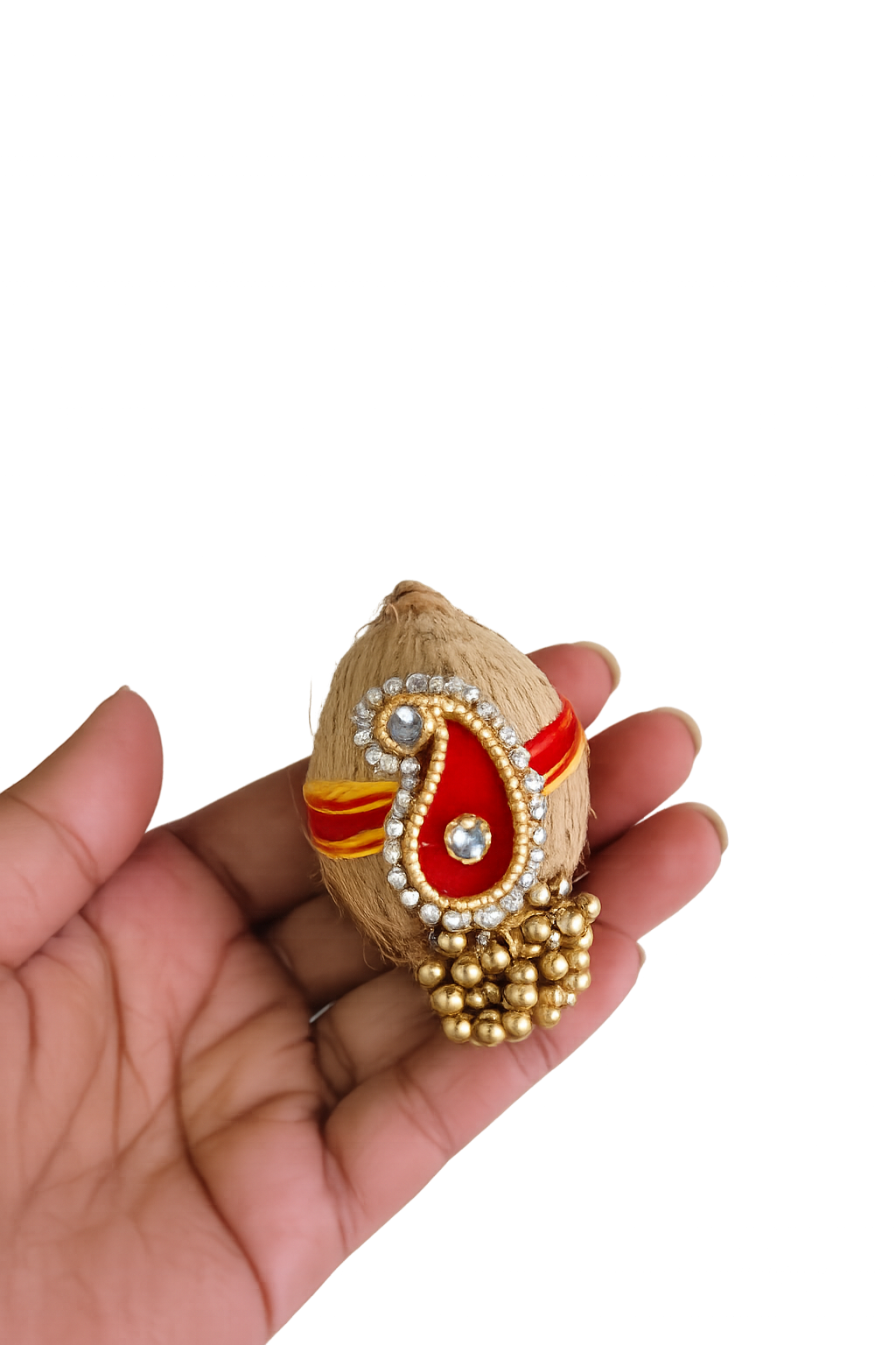 Premium Raksha Bandhan Rakhi Gift Box | Bhaiya Bhabhi Rakhi Combo with Khajoor Pak, Designer Nariyal & Roli Chawal Platter