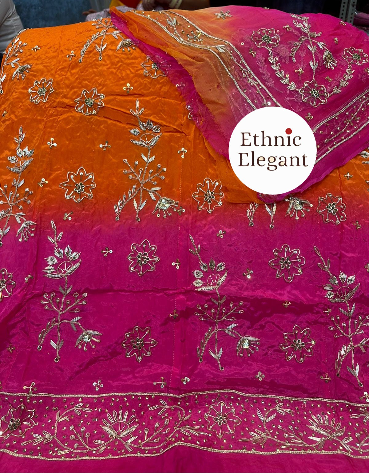 Royal Natural Silk Jardozi Dabka Thakurji Poshak – Grand Festival Edition