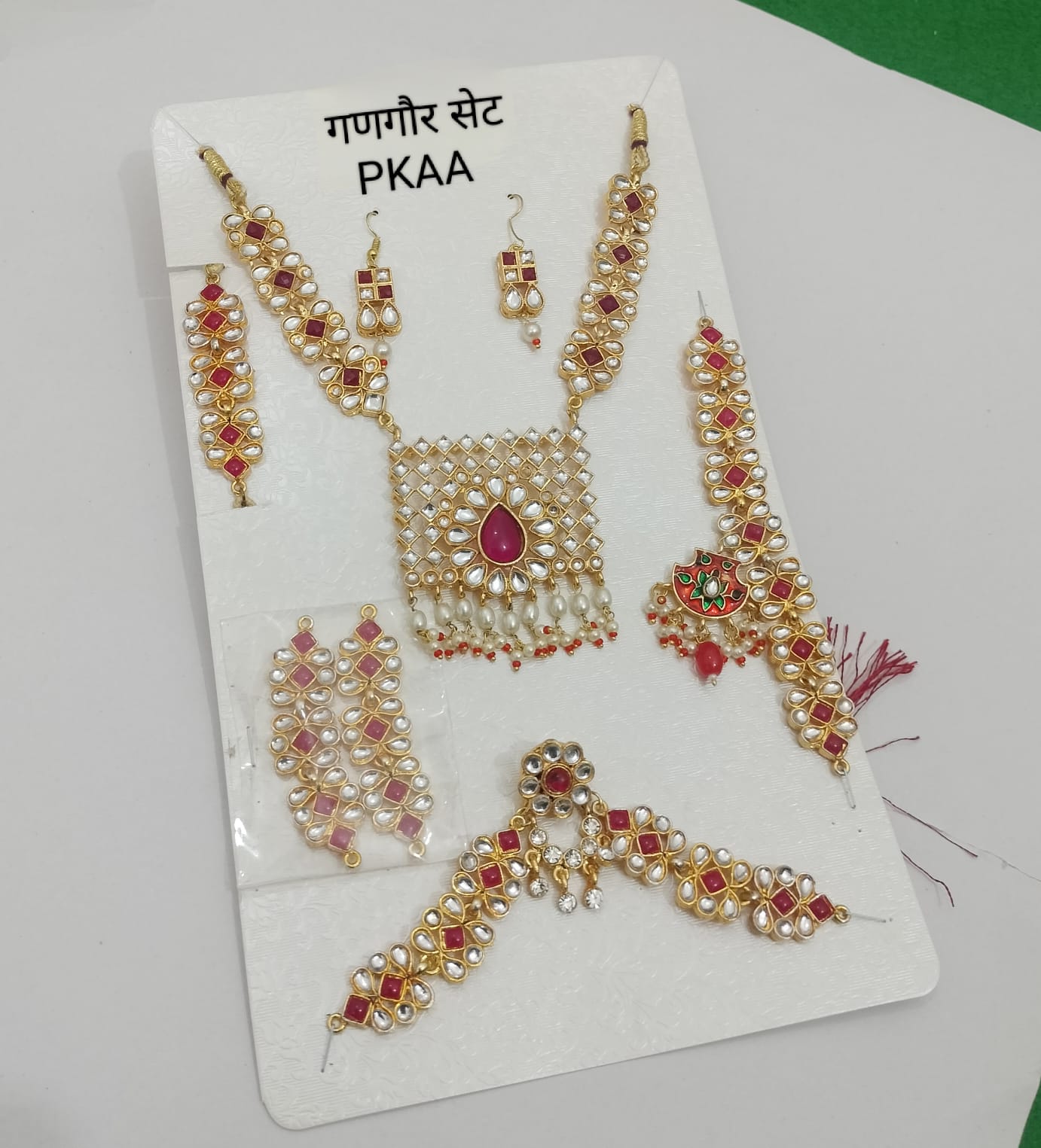Gangaur Festival Jewellery Set | Idol Shringar for Gauri & Ishar Ji