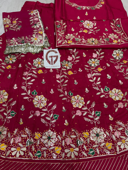 Beautiful traditional Rajasthani poshak