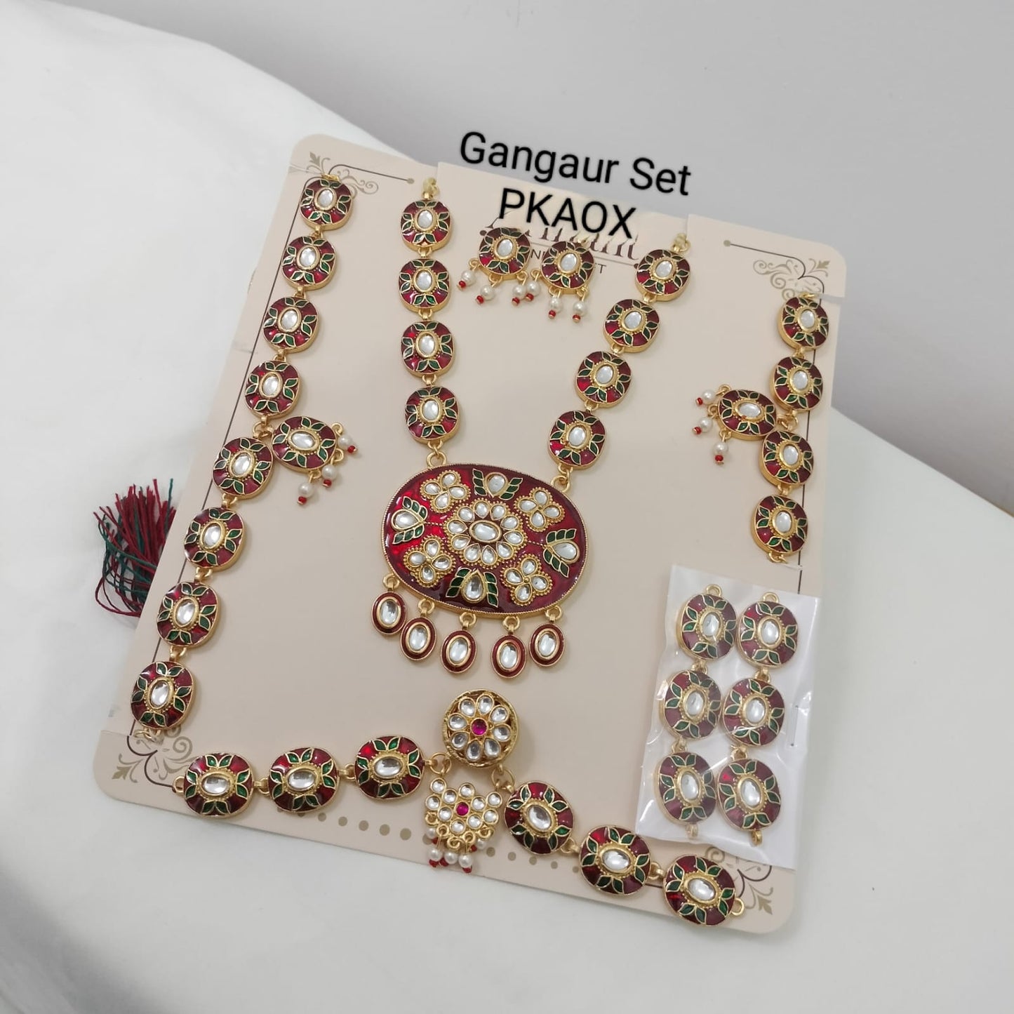 Gangaur Festival Jewellery Set | Idol Shringar for Gauri & Ishar Ji