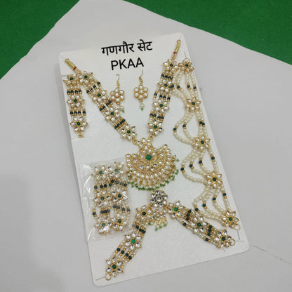 Gangaur Festival Jewellery Set | Idol Shringar for Gauri & Ishar Ji