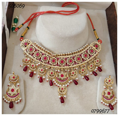 Traditional chattai ranihaar set