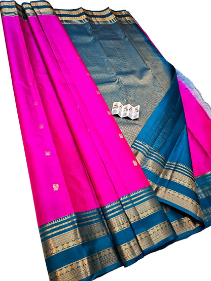 Authentic Pure Kanchipuram Silk Saree | Traditional Silk Mark Certified