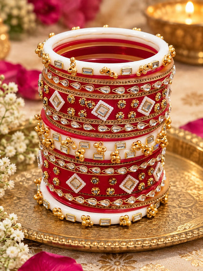 Karwa chauth special Ghoongroo Detailing Chuda