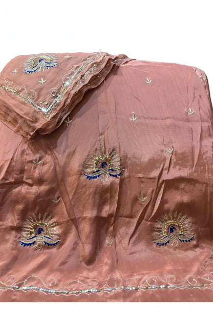 Boutique Peacock design party wear Rajasthani poshak