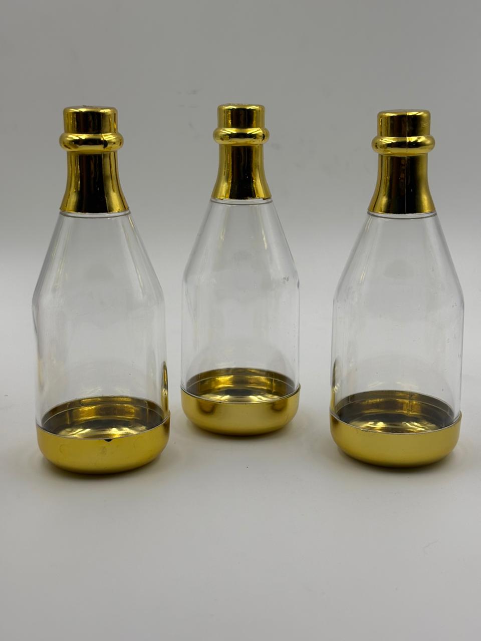Baby Shower Favor Bottles Set of 12 – Elegant Empty Gift Containers for Return Gifts