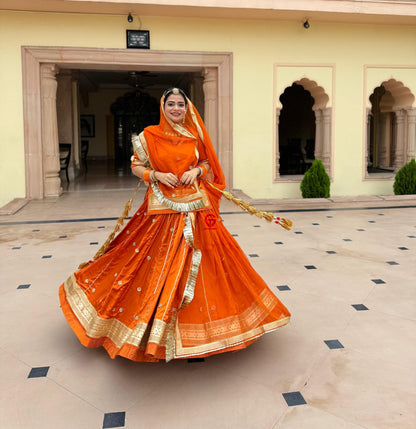 Elegant Partywear Rajasthani poshak