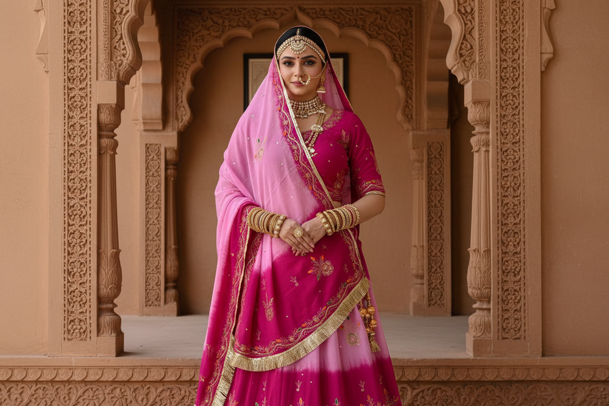 Boutique designer Resham Handwork Elegant poshak