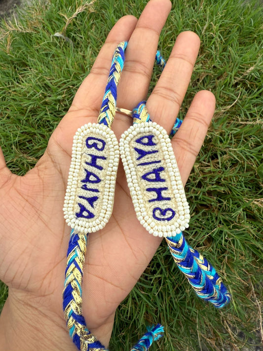Beautiful handcrafted Bhai wali Rakhi pack of 1