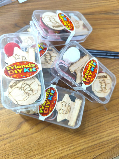Creative Kids Return Gift Set – Paint Your Own Wooden Art Kit pack of 10