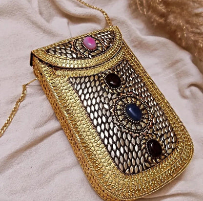 Golden Aura clutch