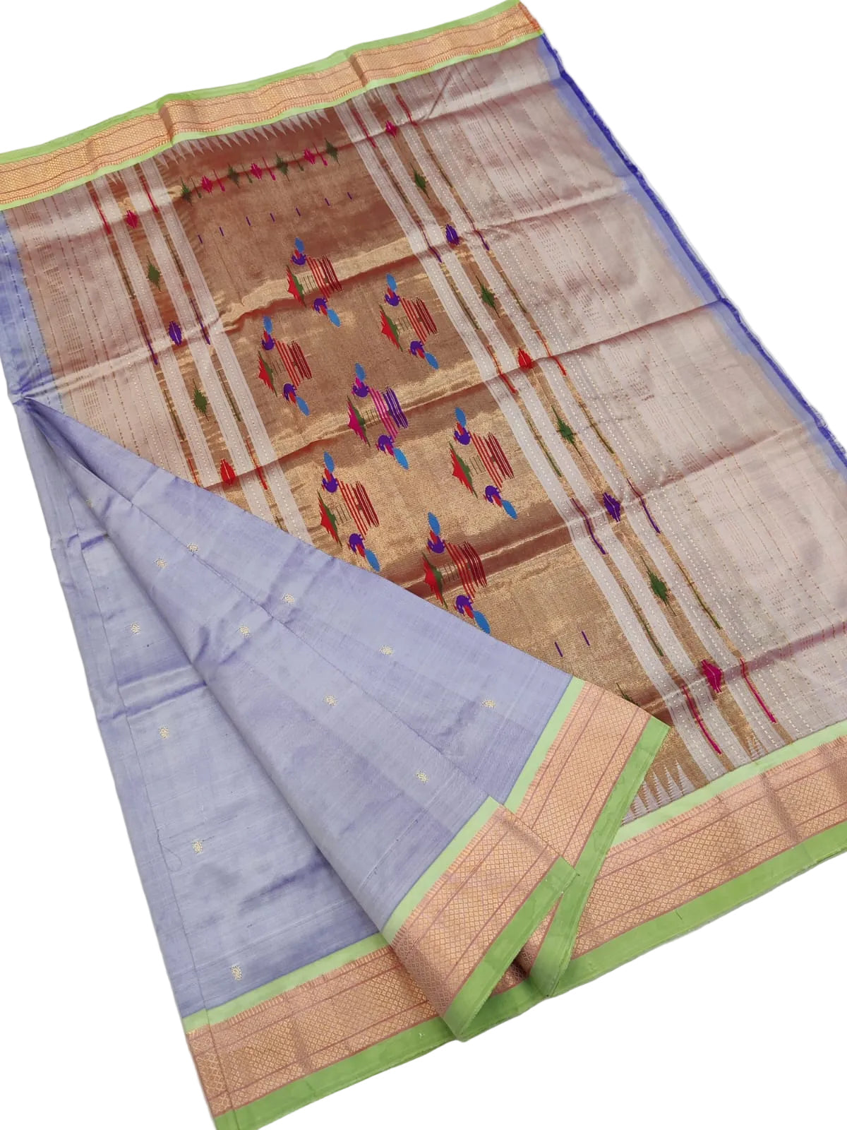 Handloom Traditional Yeola Pure Silk Paithani Saree