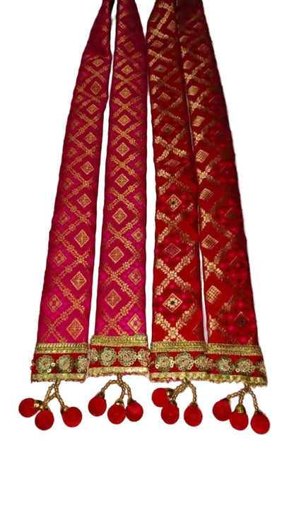 Trending Designer Welcome Dupattas (Pack of 25) | Premium Wedding Swagat Stoles