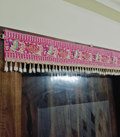 Heavy Embroidery Mor  designer  Bandarwal/Toran 40"inch