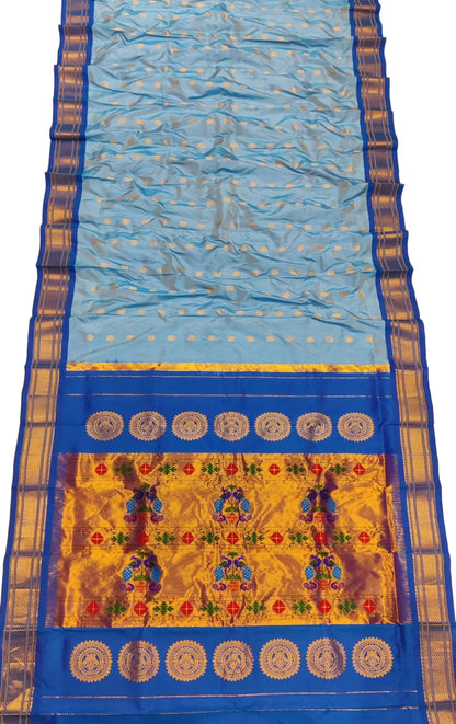 Handloom Maharani Paithani Pure Silk Saree | Traditional Designer Paithani Saree