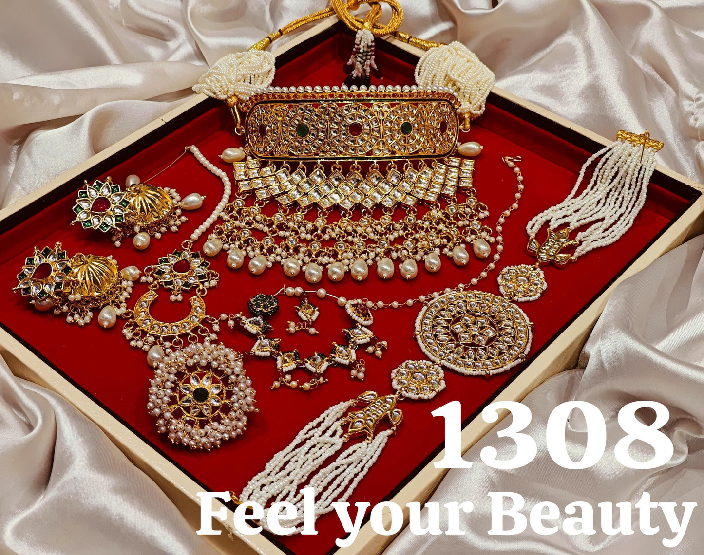Poshak beautiful jewelry set combo