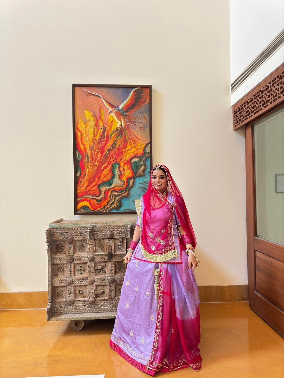 Elegant Rajputi Partywear Poshak