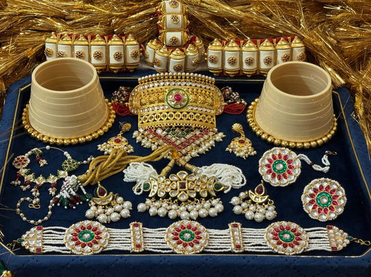 Rajwari collection jewelry combo set