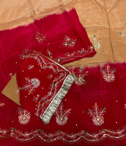 Boutique designer Resham Handwork Elegant poshak