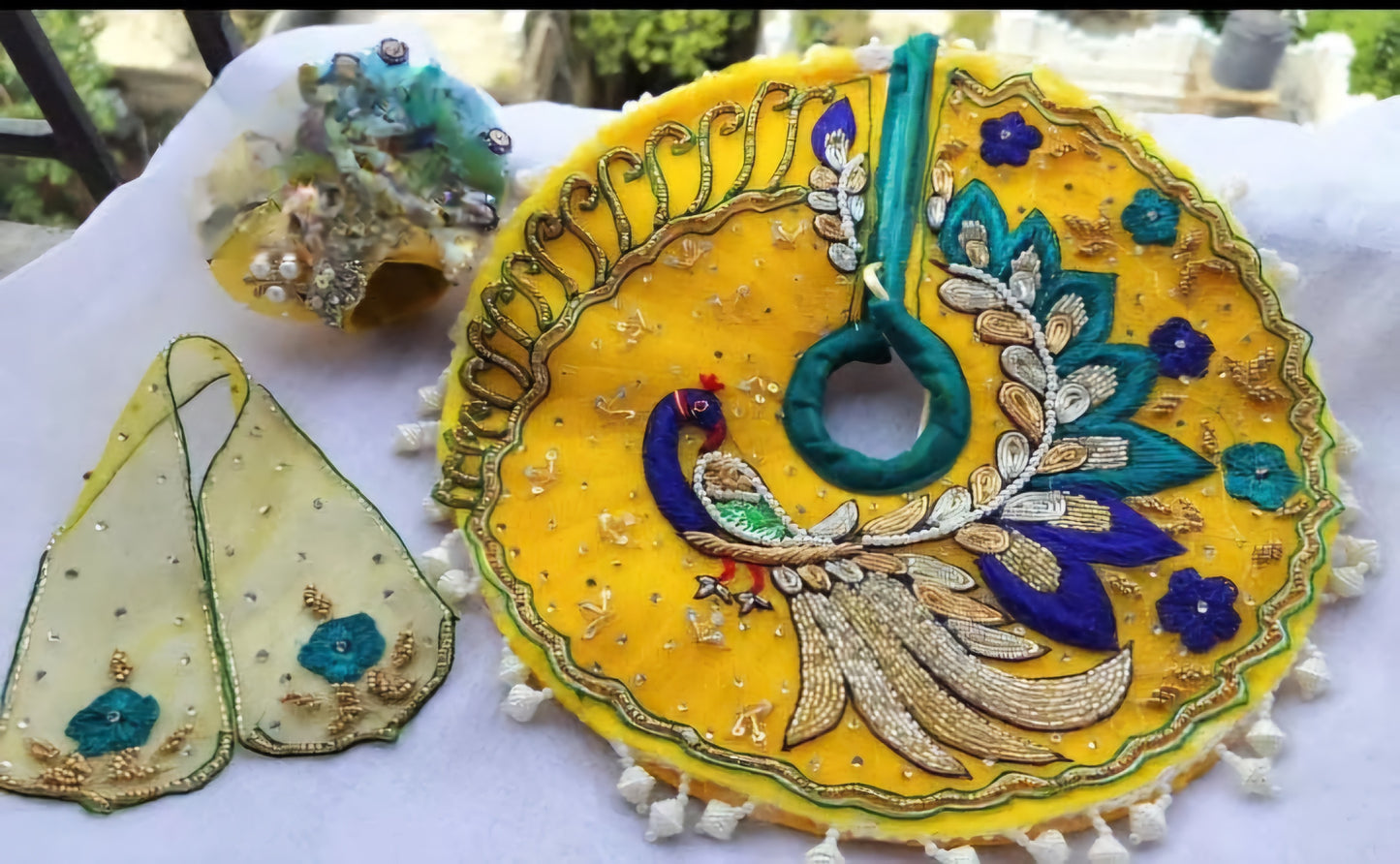 Murlidhar Priy Mor Designer Boutique poshak 6inch
