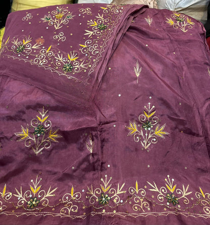 Premium Upada Fabric Resham & Katdana Handwork Thakurji Pure Odhna Poshak