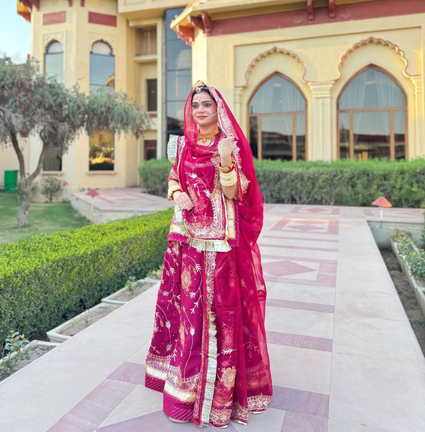 Royal Rajwadi Partywear Rajputi Poshak | Elegant Traditional Attire