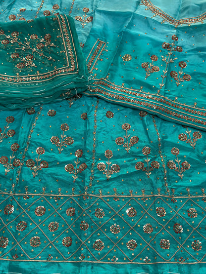 Rajasthani Splendor - Elegant Handwork Poshak