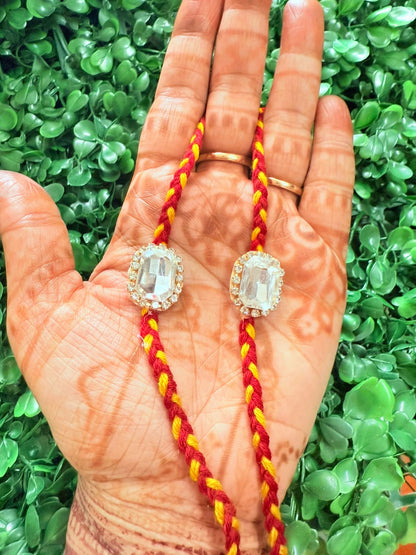 Moli Kalawa Rakhi | Traditional Sacred Thread Rakhi for Brother - Pack of 1