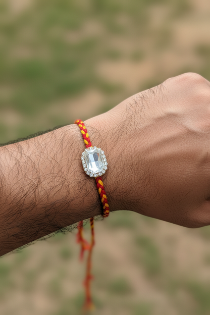 Moli Kalawa Rakhi | Traditional Sacred Thread Rakhi for Brother - Pack of 1