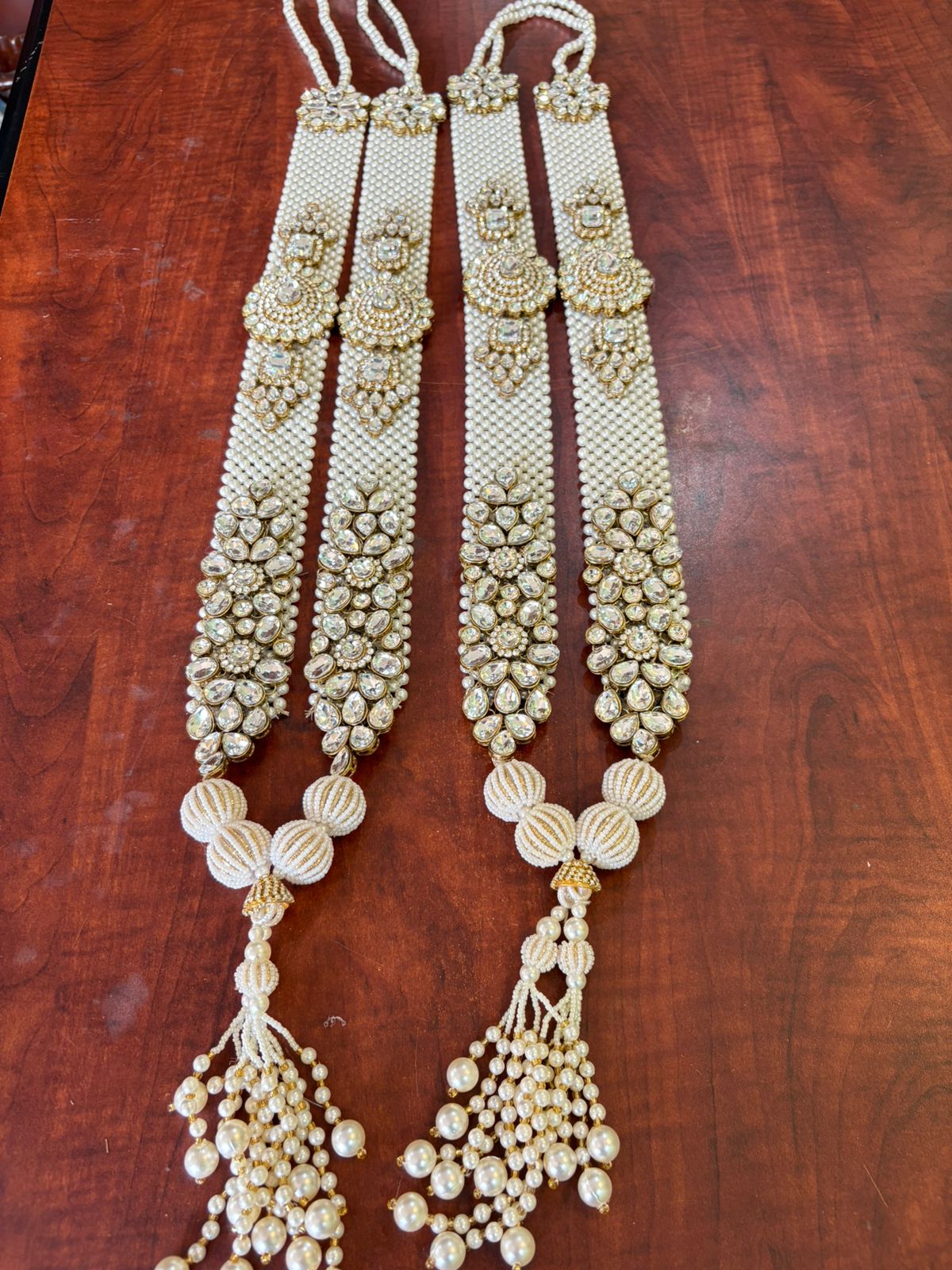 Royal Wedding Handcrafted Varamala pair