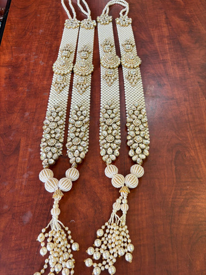 Royal Wedding Handcrafted Varamala pair