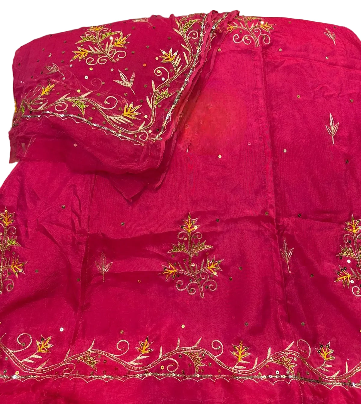 Premium Upada Fabric Resham & Katdana Handwork Thakurji Pure Odhna Poshak