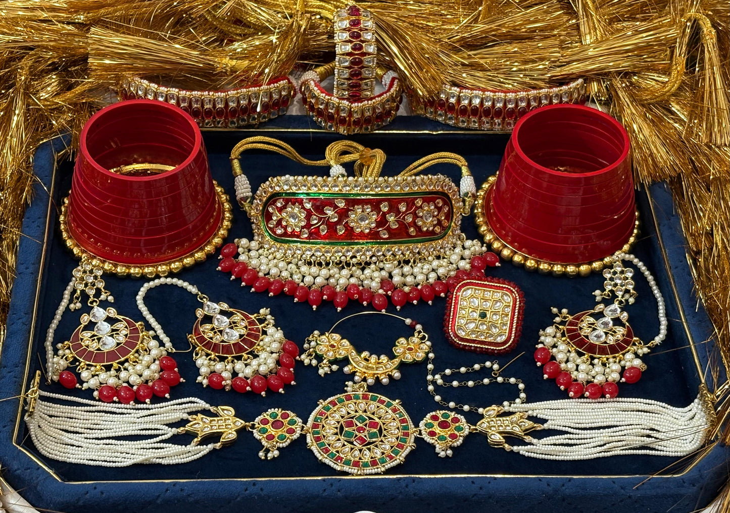 Royal Rajwadi look jewelry set