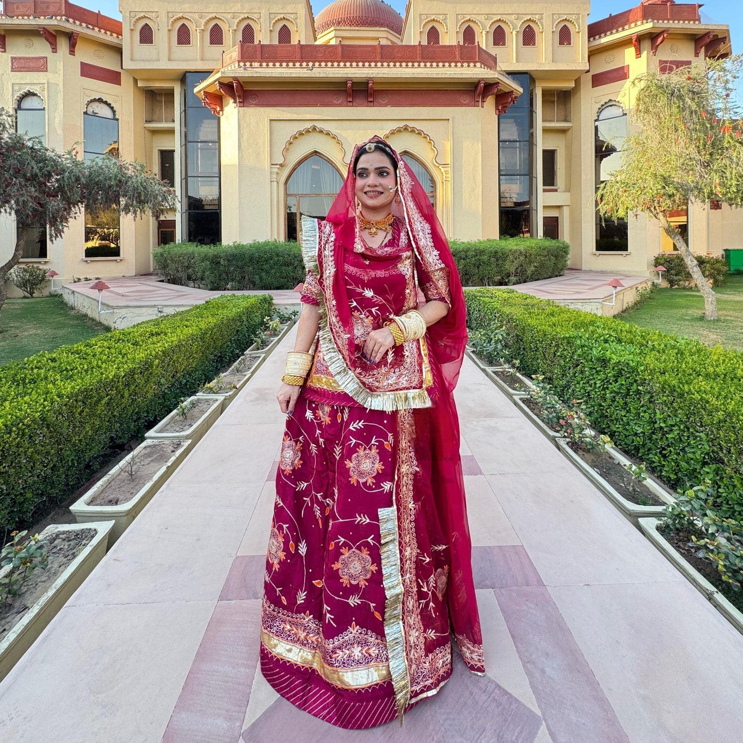 Royal Rajwadi Partywear Rajputi Poshak | Elegant Traditional Attire