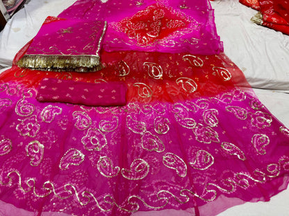 Thakurji pure Rai bandej Elegant Rajasthani poshak