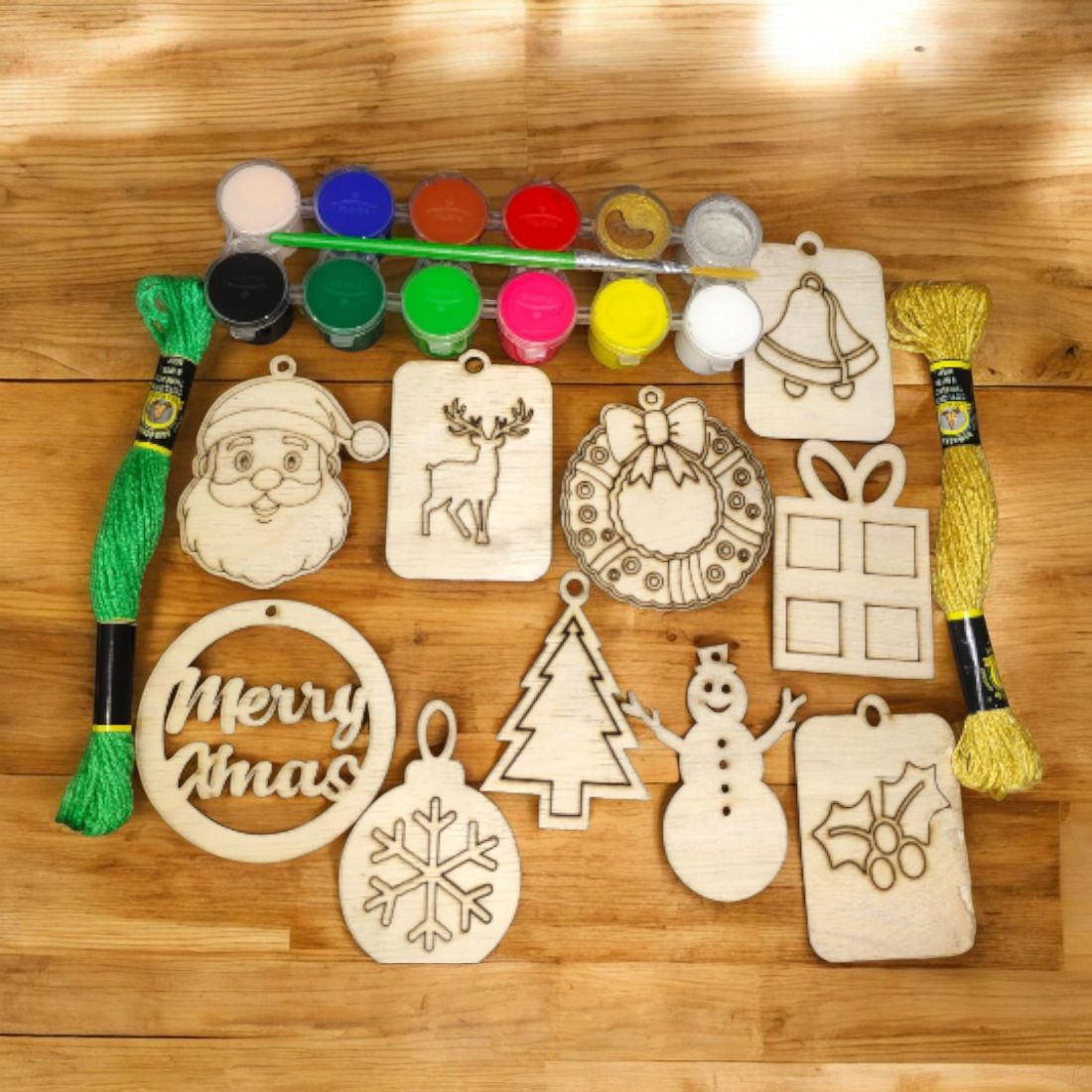 Christmas DIY Craft Kit for Kids – Pack of 5 Creative Activity Set