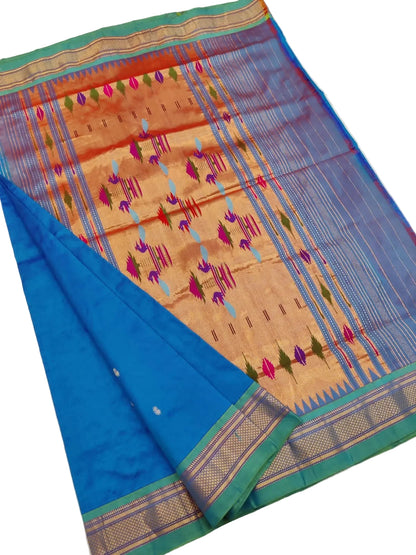 Handloom Traditional Yeola Pure Silk Paithani Saree