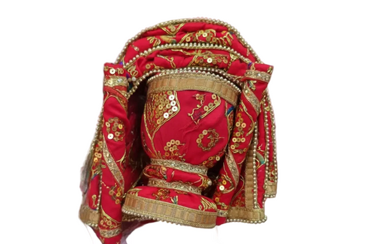 Traditional Ukhal Musal Chhajhla Set for Wedding & Pooja Ceremonies (2 Chhajhla, 1 ukhal, 2 Musal set)
